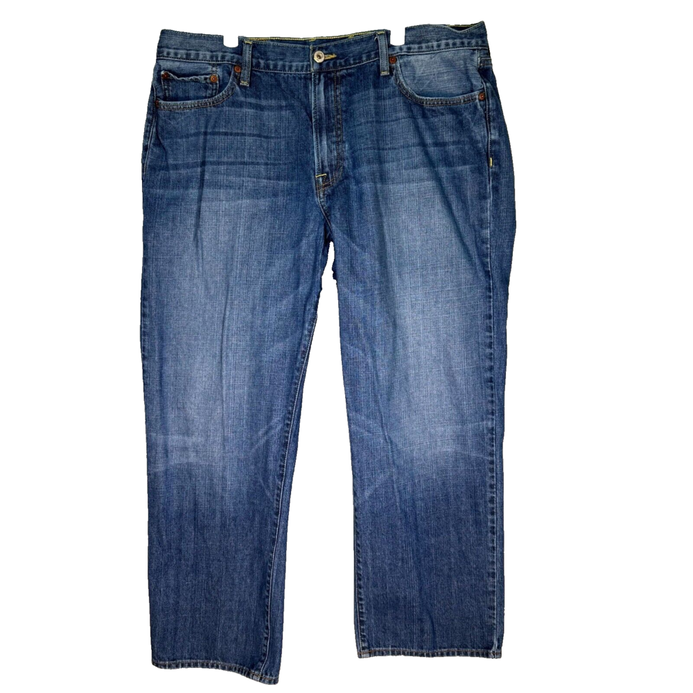 Vintage Lucky Brand 361 Men’s Jeans 38x28 Blue Denim Straight Leg 100% Cotton